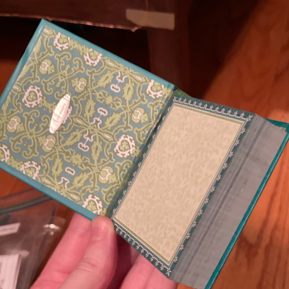 Small Rhinestone Teal Notepad - Picture 13 of 16